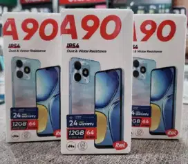 ITEL A90 KAS & KREDIT RAM 4+8GB/64GB BARU GARANSI RESMI