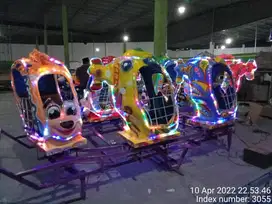Jual odong-odong kereta panggung new heli murah berkualitas