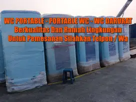 Toilet Event, Toilet Proyek, Toilet Portable Anti Penuh Wc Umum bahan