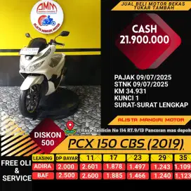 DP 2 JUTA AJA !! HONDA PCX 150 CBS 2019
