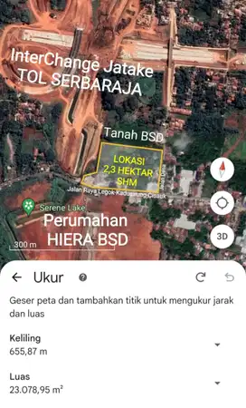 Dijual Tanah Murah, Luas, Lokasi Strategis, Nego