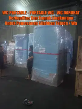 Toilet Portable, Toilet Fiberglas,Toilet Darurat Anti Penuh Ramah Ling