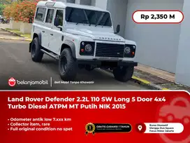 [ LOW KM 7K ] Land Rover Defender 2.2L 110 4x4 Turbo ATPM MT 2015/2016