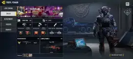 Jual akun call off duty