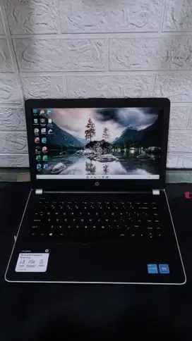LAPTOP HP 14BS INTEL CORE I3 GEN 6TH RAM 8GB SSD 128GB