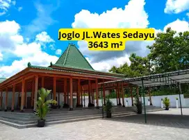 Rumah Joglo Jalan Wates Sedayu Luas 3643 Meter
