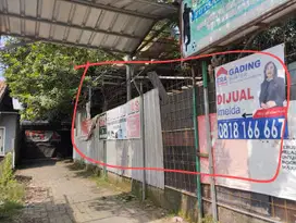 JUAL CEPAT! Tanah+Bangunan Luas Di Kunciran Tangerang, Bisa per Meter