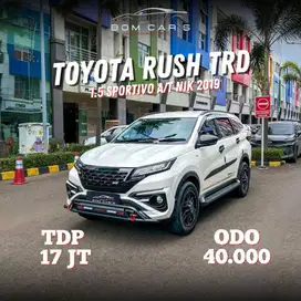 [CASH/KREDIT] TOYOTA RUSH 1.5 TRD SPORTIVO A/T NIK.2019