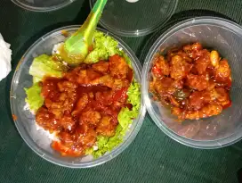 Nasi bungkus nasi kotak nasi Kolole murah premium