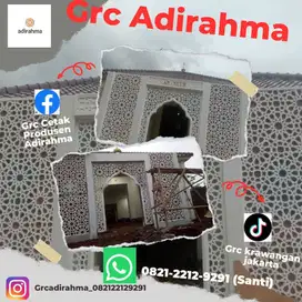 Krawangan GRC untuk Pintu & Jendela Masjid