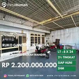 Ruko gandeng inti kota jalan duyung daerah wahidin dan thamrin