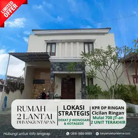 Rumah 2 Lantai dalam perum di Potorono Banguntapan KPR cicilan ringan