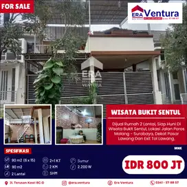 Dijual Rumah 2 Lantai, Siap Huni Di Wisata Bukit Sentul