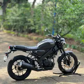 ANTIK! YAMAHA XSR 155 BLACK 2022 KM 9K PAJAK ON SIAP GAS