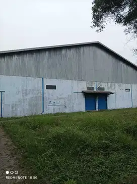 Di jual pabrik textile lokasi area Kawasan Industri, cikande tambak