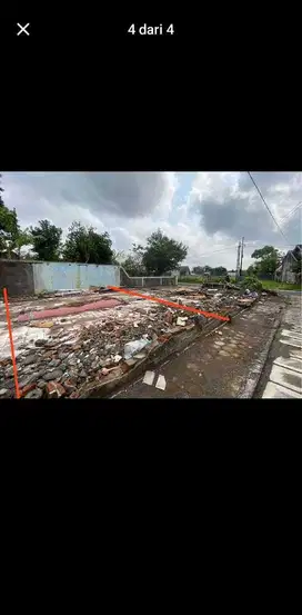Tanah Pekarangan Bagus Area Pasar Cebongan Mlati Sleman