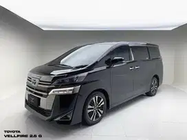 TOYOTA VELLFIRE 2.5 G 2019 – BLACK ON BLACK
