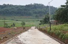 Jual kavling siap bangun, asri, view indah pegunungan Bogor timur