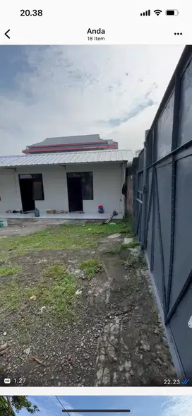 Disewakan Gudang dengan bangunan cantik di jl raya Legok
