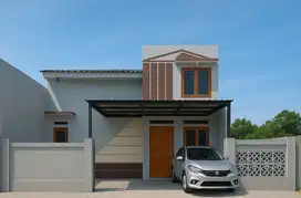 RUMAH MODERN MURAH INDENT READY SIAP HUNI DEKAT STASIUN CILEJIT BOGOR