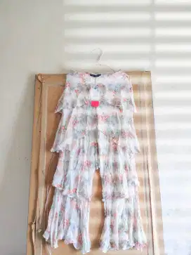 Rok Zara woman  motif bunga