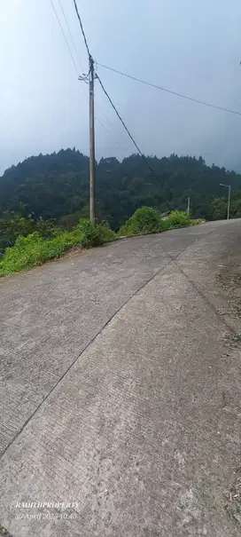 JUAL TANAH PLOT KUNING WISATA PEMANDIAN AIR PANAS PACET
