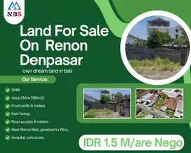 For Sale  Tanah tukad batanghari renon denpasar