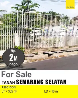 DIJUAL TANAH DI SEMARANG SELATAN A3951