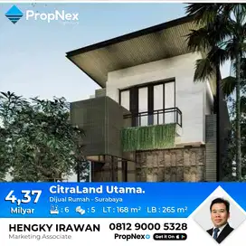 Brand New, CitraLand Utama. Tropical Balinese Modern House.