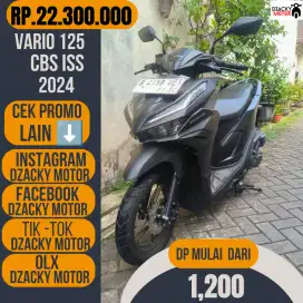 ANGSURAN RINGAN HONDA VARIO 125 CBS ISS 2023 SECOND LIKE A NEW