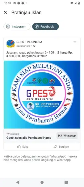 ANTI RAYAP GARANSI 3 - 5 TAHUN