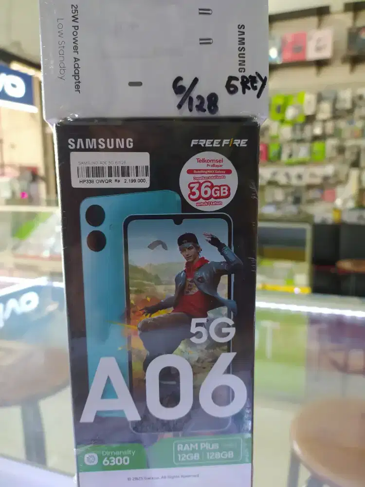 SAMSUNG A06 5G RAM 6 ROM 128 NEW