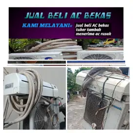 Terima ac bekas rusak