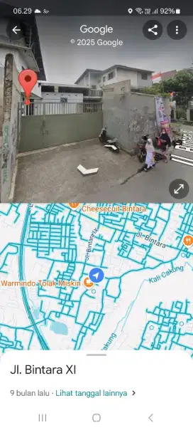 DIJUAL Rumah Hook bebas banjir di Bintara Bekasi Barat