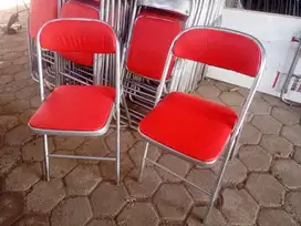 Kursi lipat merah merk chitose termurah dan berkualitas