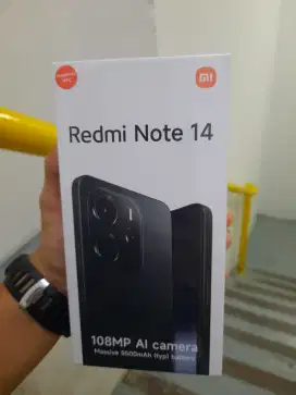 Redmi notE 14 Baru 8/256gb black