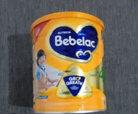 susu bebelac 4. 800gram. rasa vanilla. baru masih tersegel.