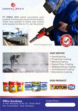 JASA SUNBLASTING - PAINT