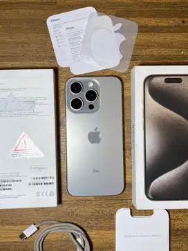 iPhone 15 Pro 128GB ibox, Mulus nominus, Normal semua, BH real,