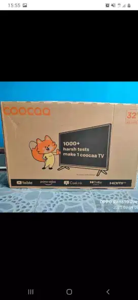 TV LED 32iN SMART Cocoa Youtube Netflik Digital