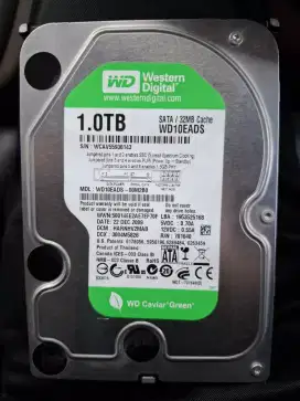 Hardisk hdd wd green 1tb