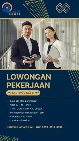 Lowongan agent marketing property