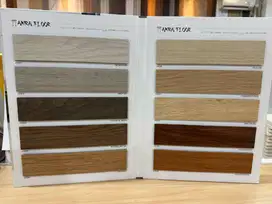 Akira SPC Premium Flooring Lantai Kayu SPC Vinyl Klik Tebal 5mm