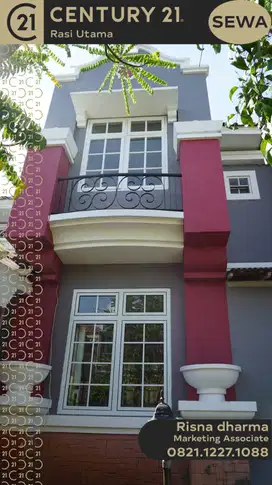 DISEWAKAN RUMAH 2 LANTAI DI LEGENDA WISATA CIBUBUR