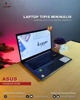 LAPTOP ASUS VIVOBOOK S433E CORE I5 GEN 11 NVIDIA MX350 SSD TERAWAT