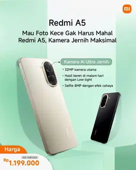 XIAOMI REDMI A5 4/128 NEW GARANSI RESMI‼️