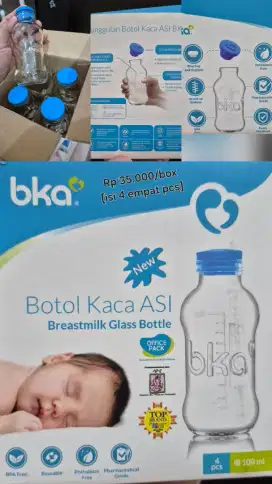 BOTOL KACA ASI BKA ISI 4 BOTOL