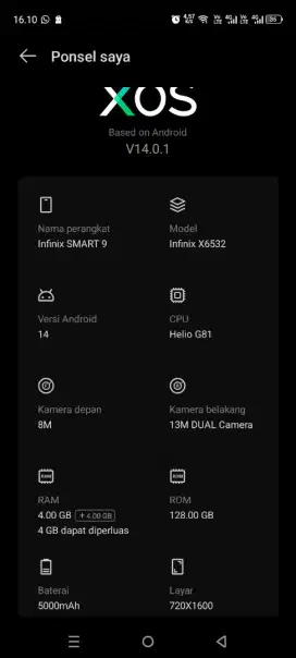 Infinix smart 9