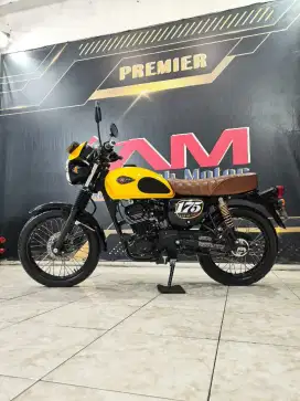 Kawasaki W175 Cafe yellow Th 2019 surat panjang siap pakai