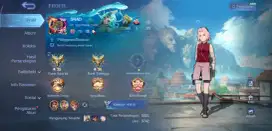 Jual akun ML skin kalea sakura